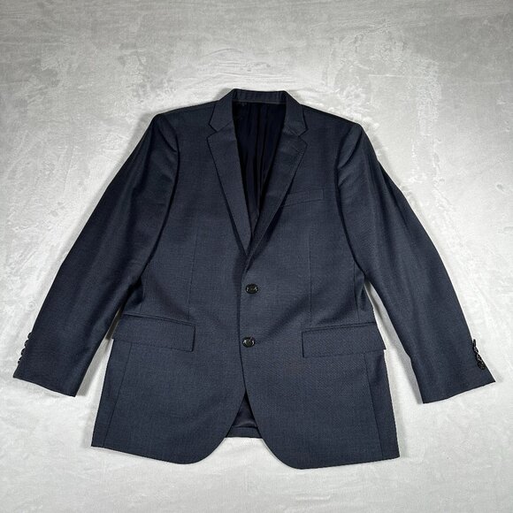 J. Crew Ludlow Blazer Men 40R Tollegno 1900 Italian Fabric 100% Wool Two Button